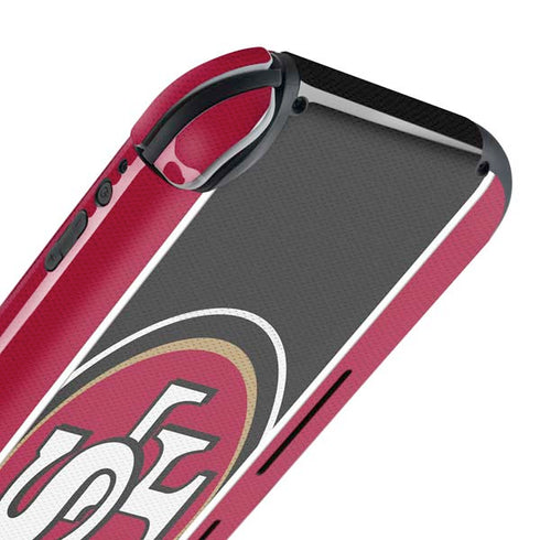 NFL San Francisco 49ers Zone Block Nintendo Switch Lite Skin